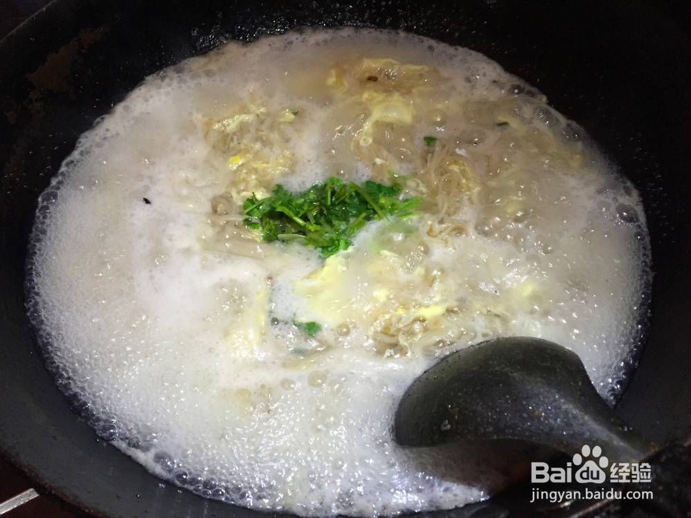 如何做出好喝的金针菇汤？