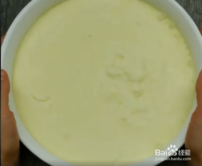 美味的香滑蛋糕