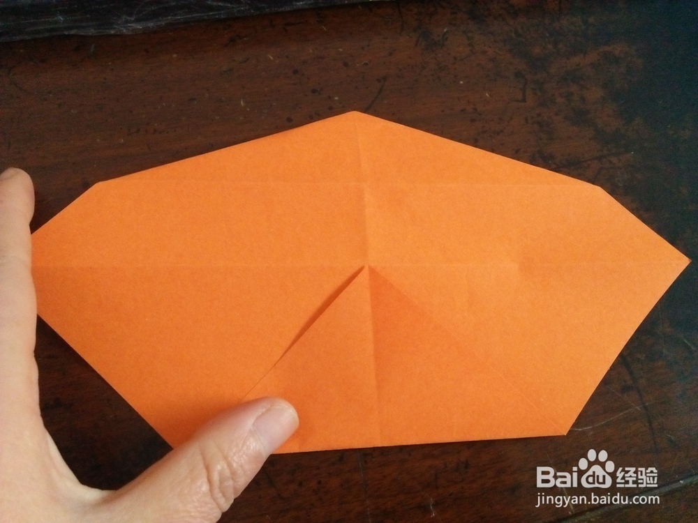 宝宝折纸—领带爱心怎么折