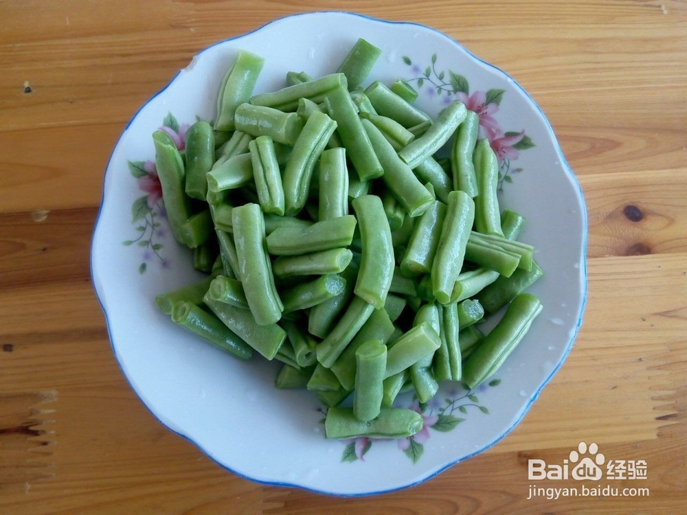 素炒四季豆的做法