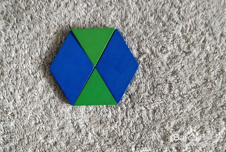 用蒙氏积木怎样拼一只站在树枝上的猫头鹰