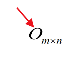 如何定义矩阵论中零矩阵#校园分享#