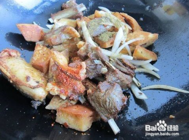 美味风味馕羊排