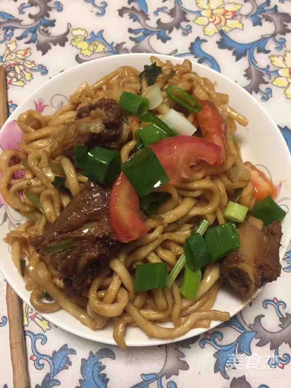 西红柿土豆焖面