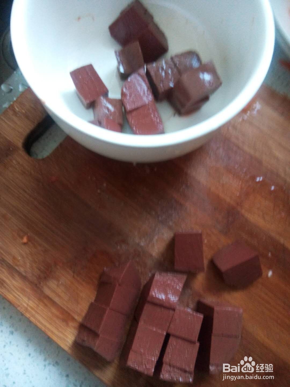 西红柿猪血汤的做法西红柿猪血汤怎么做大全