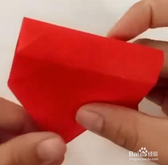 立体爱心模型的折纸艺术