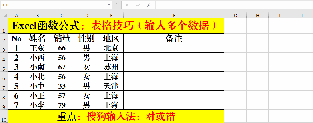Excel函数公式:含金量极高的Excel表格技巧