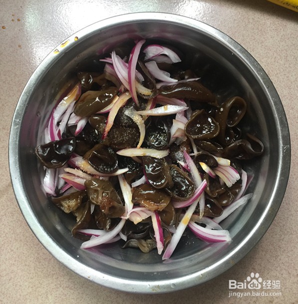 凉拌黑木耳的做法