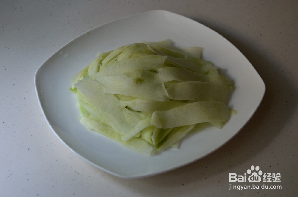 酱麻油凉拌芥蓝