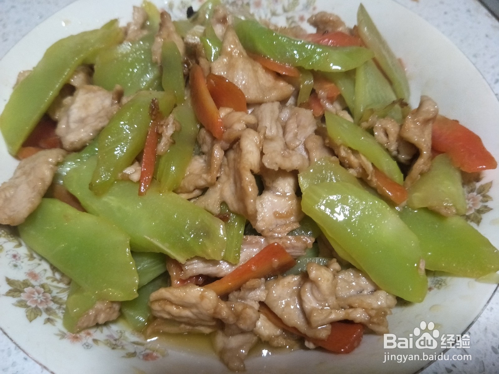 瘦肉怎么炒好吃呢