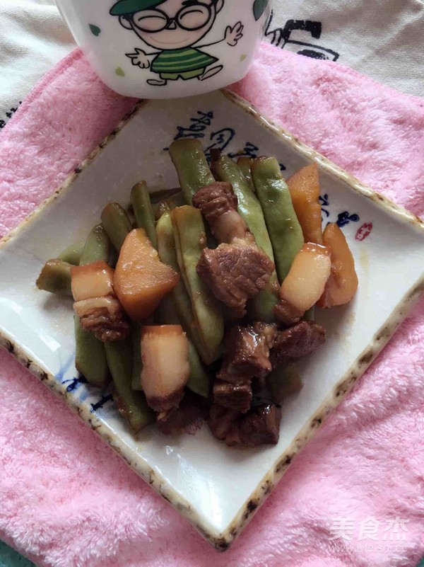 猪肉炖芸豆的做法
