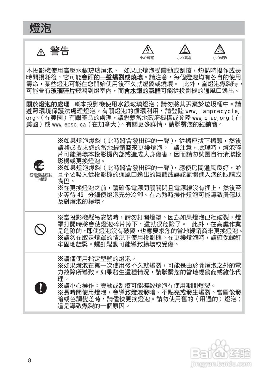 日立 ED-X32投影机说明书:[2]