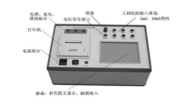 HDYZ-308 氧化锌避雷器检测仪面板介绍