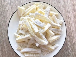 蛋黄焗薯条怎么做