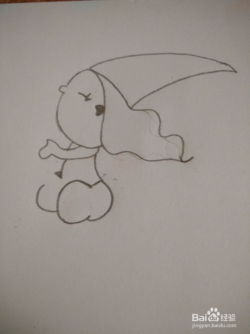 如何画好可爱的巫婆简笔画