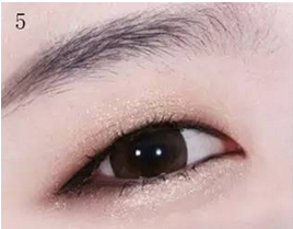 韩式基础单眼皮眼妆