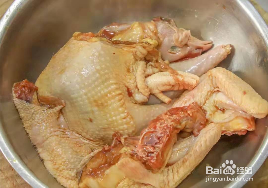 味道配菜升级的清蒸鸡