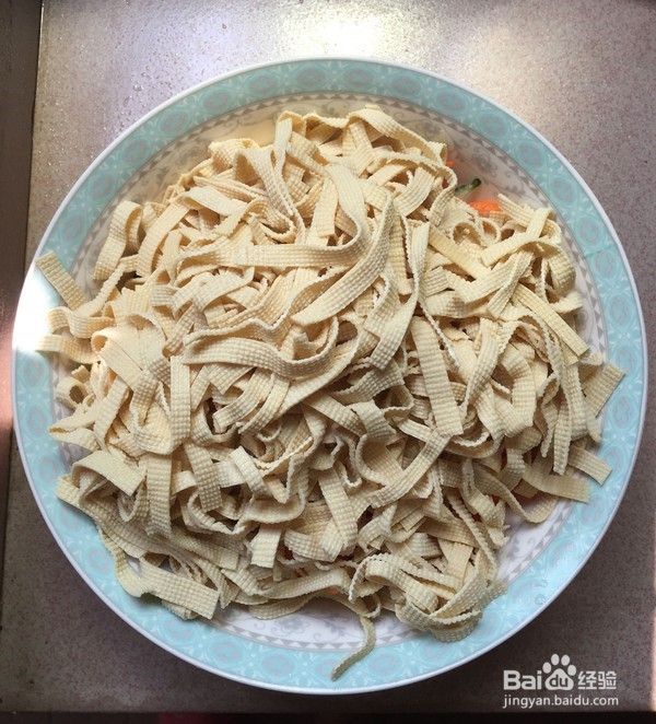 凉拌三丝的制作方法