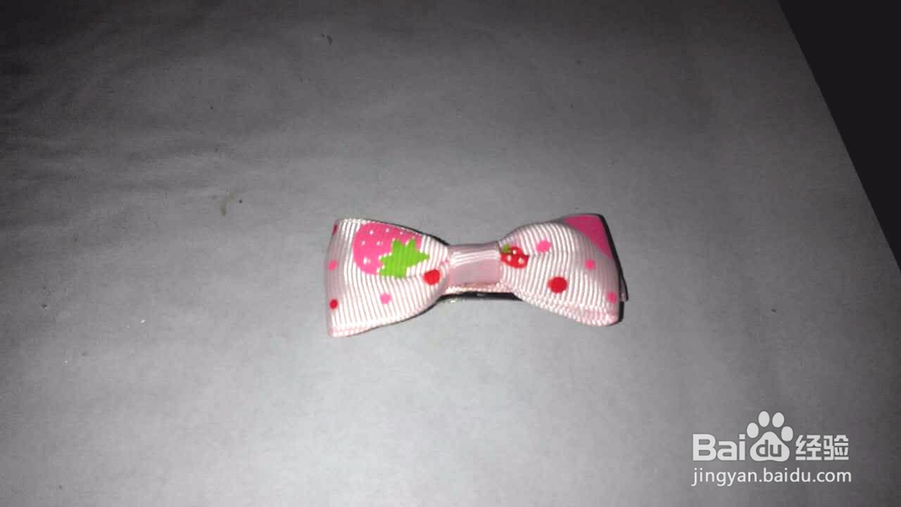 儿童头饰蝴蝶结手工diy