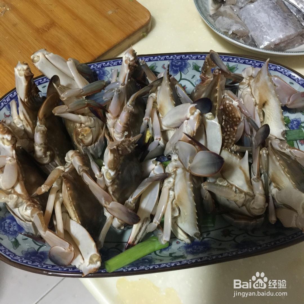 如何做好花雕梭子蟹