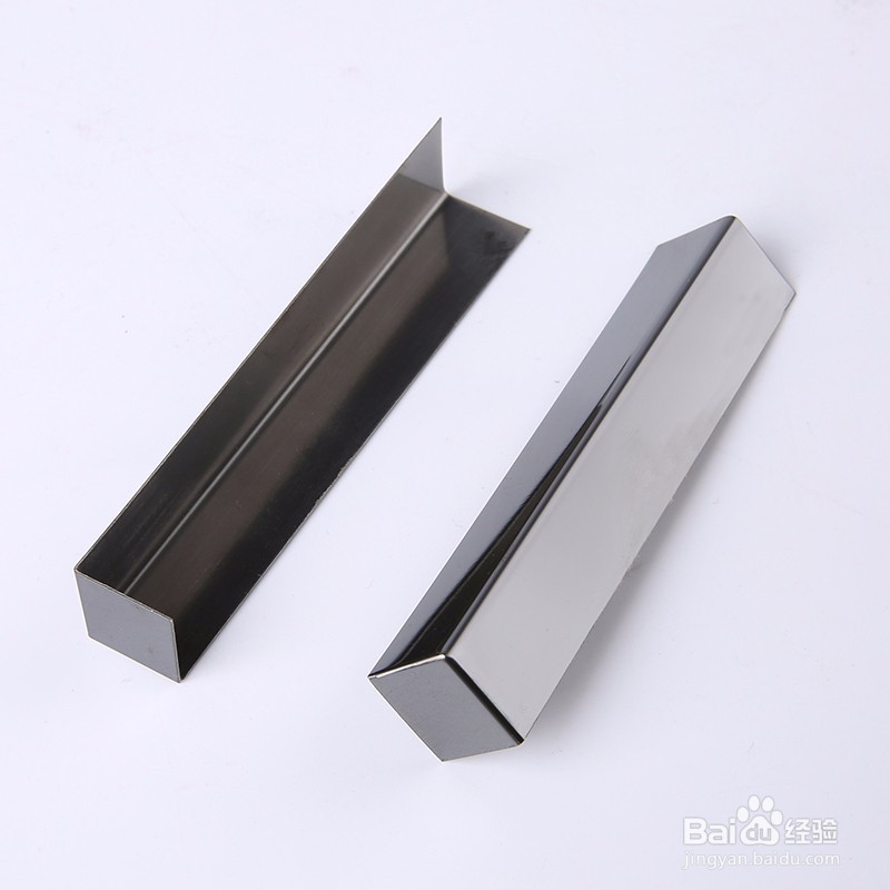 满业牌成品不锈钢踢脚线安装介绍