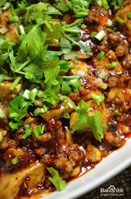 麻婆豆腐的做法
