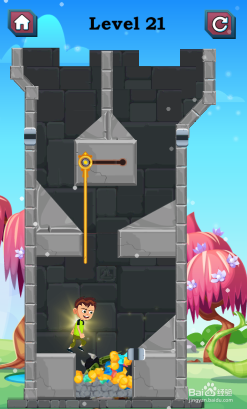Super Hero Ben10的Level 21怎样过关