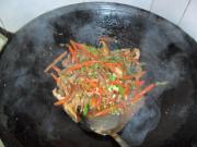 胡萝卜香菇炒肉丝