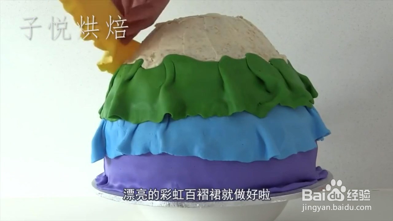 如何制作朵拉生日蛋糕