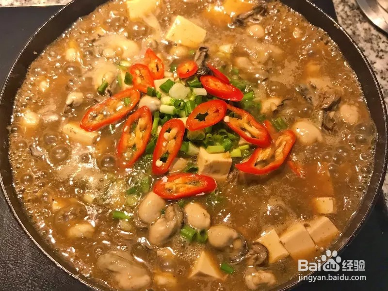 怎样做出家常菜系列之豆腐牡蛎汤