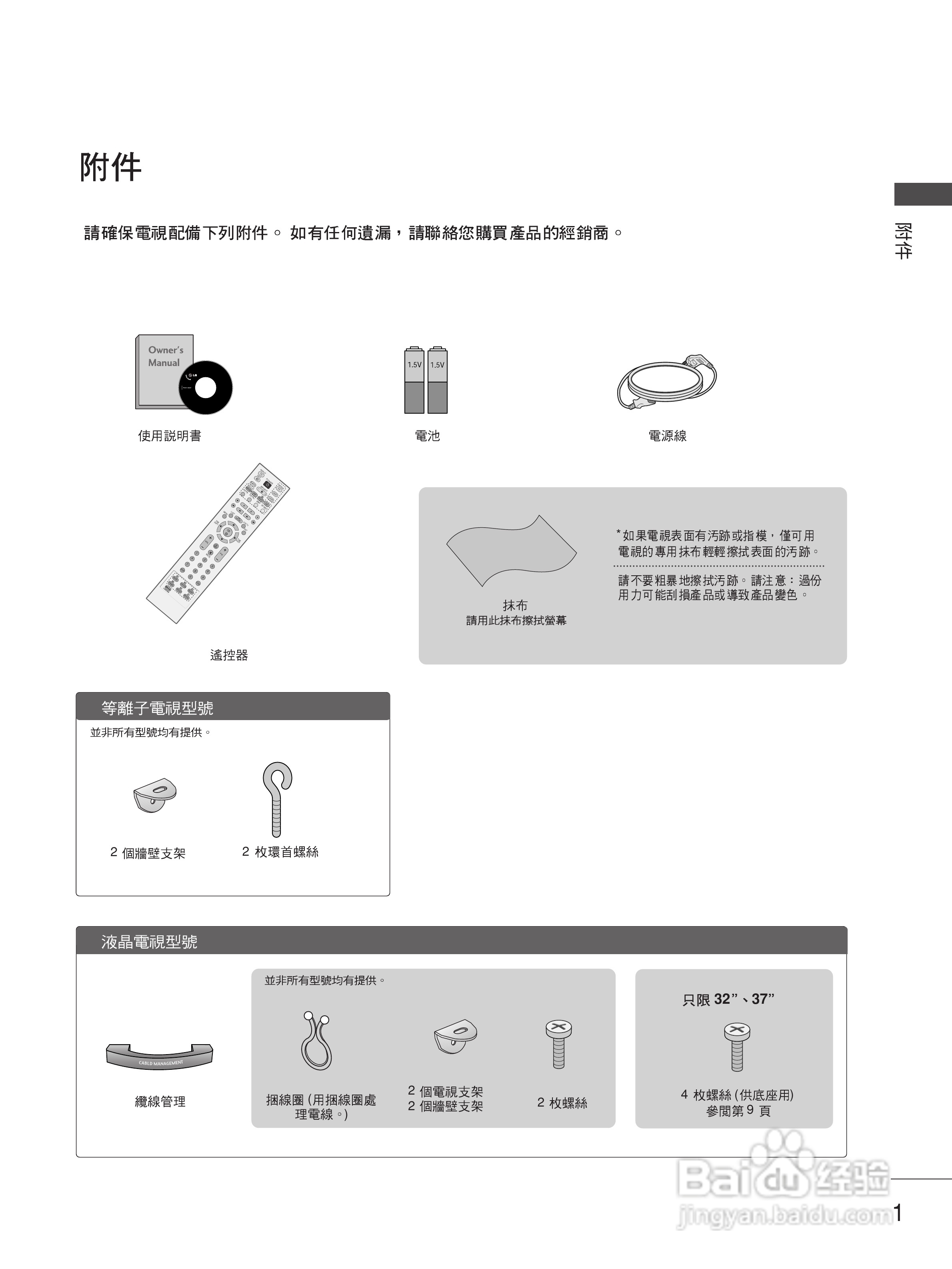 LG 50PB4RT液晶彩电使用说明书:[1]