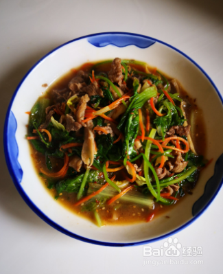 孜然炒生菜制作步骤