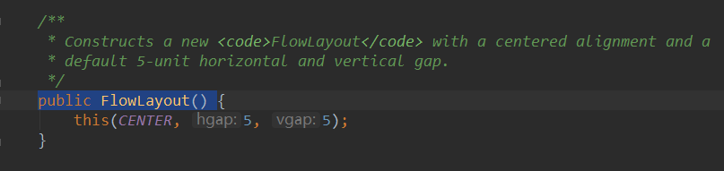 java基础13.4.2 Swing之流布局管理器