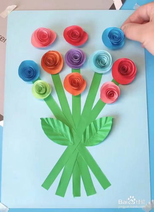 三八女神节的手工花束教程