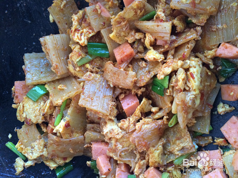 怎样做家常烤冷面