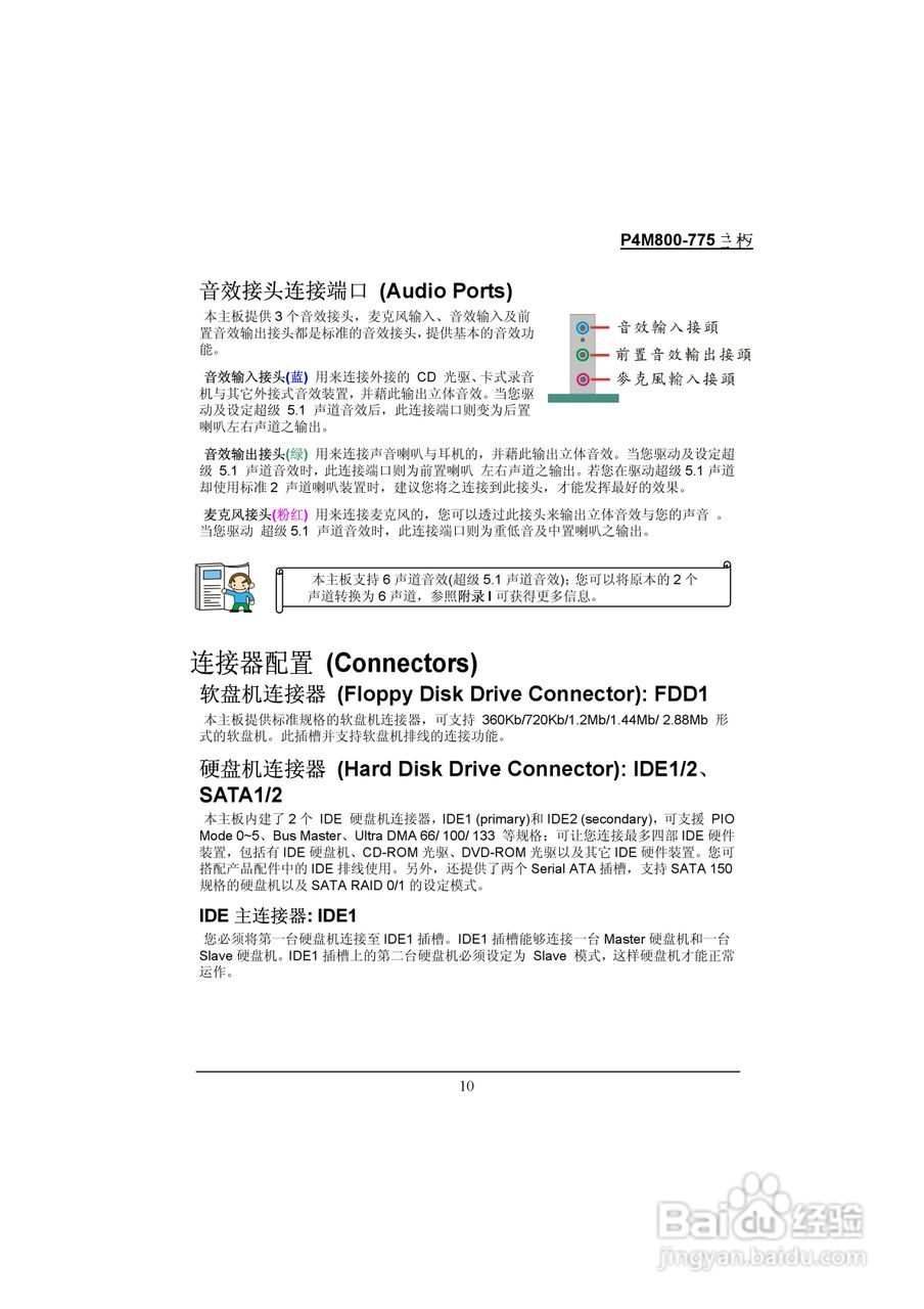 青云 P4M800-775主板说明书:[2]