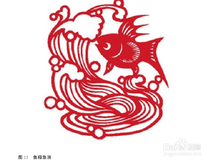 教你如何剪纸：[26]水的剪法