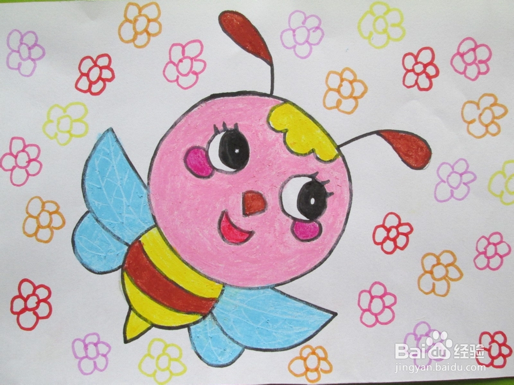 <b>儿童学画小动物：[8]蜜蜂</b>