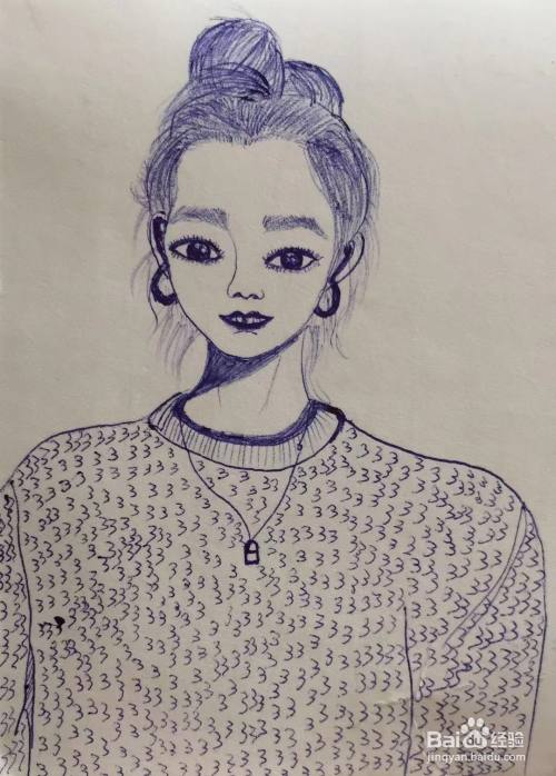 插画教程之大学生王琦