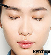 眉毛的简单画法