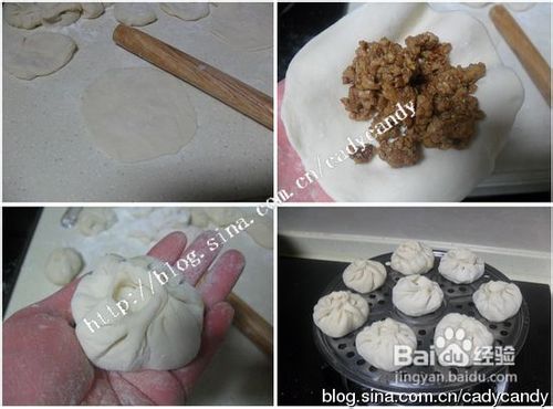 肉末鸡蛋酱烧豆腐包