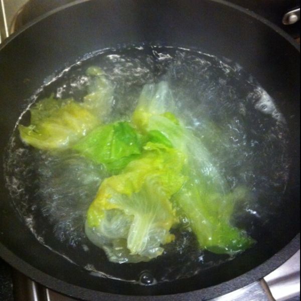 蒜茸耗油西生菜