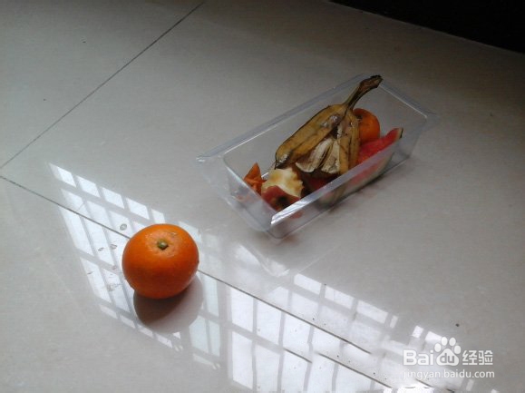 用水果皮diy有机肥料