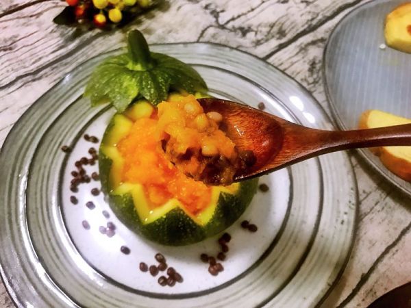 红豆薏米南瓜煲