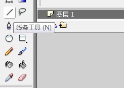 Flash绘制一个戴帽子的胡子男人物