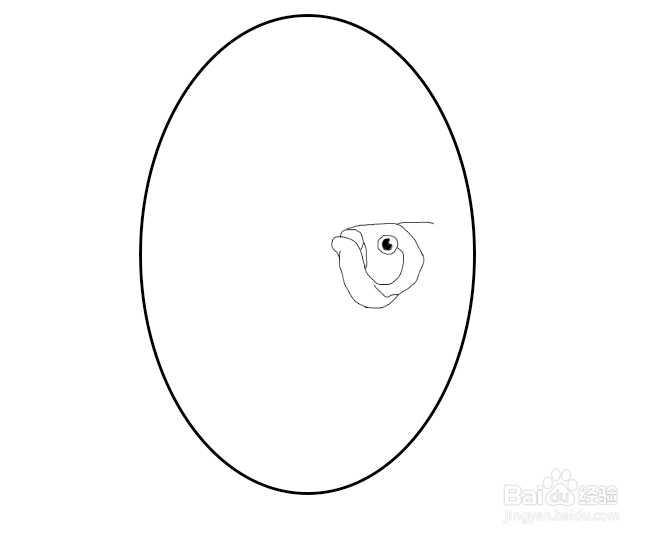 鹅蛋画简单手绘