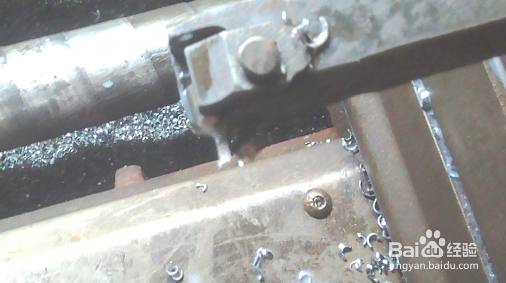 数控车自觉系列内孔抠小槽