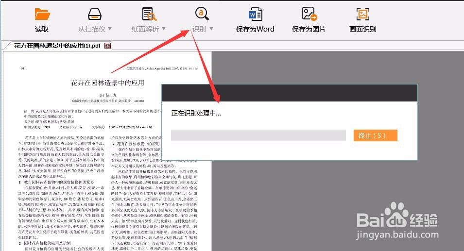 pdf文字识别软件如何将图片转换成word