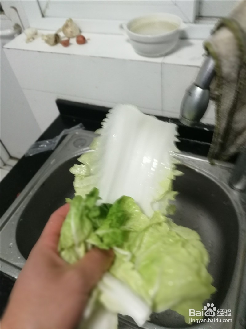 油滋炖豆角白菜