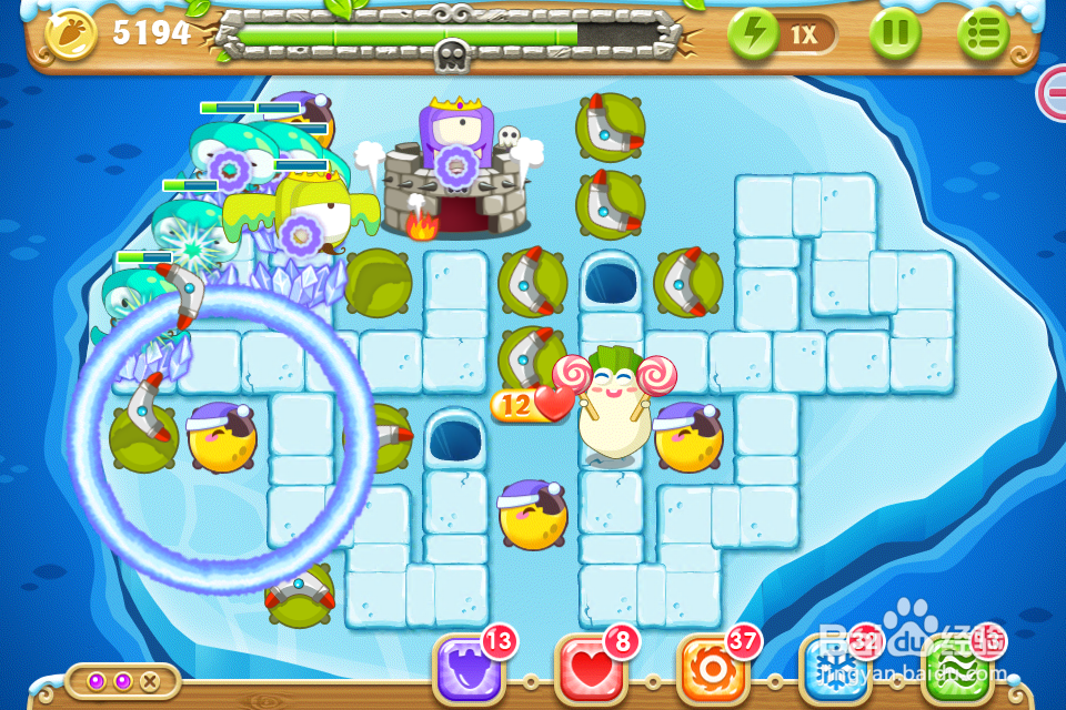 保卫萝卜2 极地133关攻略：[133]第一百三十三关